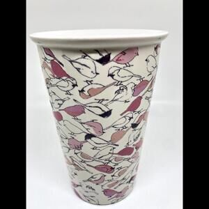 Sparrow Birds Colorful Coffee Mug 6 inches